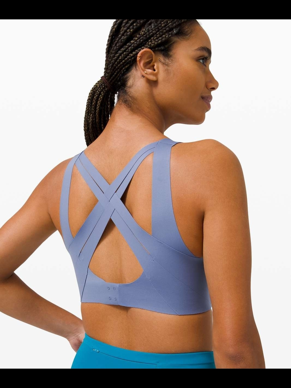 Lululemon Enlite Weave High Support Bra in Water Drop Blue 36D